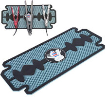 Heat-Resistant Styling Station Mat, Silicone Anti Slip Protection Pad Hairdresser Tools Cushion for Hair Straightener Curling Iron Tools Hair Care Hot