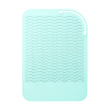 Jagowa 1 Piece Heat Insulation Mat for Hair Straighteners, Silicone Hair Straightener Insulation Pad Curling Iron Insulation Cover Perm for Curling