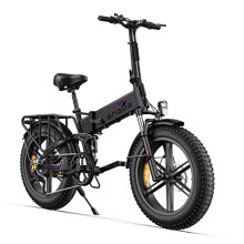 ENGWE Folding Electric Bike 250W E-Bike Adult, 20"4.0" With Thick Off-Road Tyres, 48V 13Ah Replaceable Lithium Battery Range Up To 120KM, 25KM/H