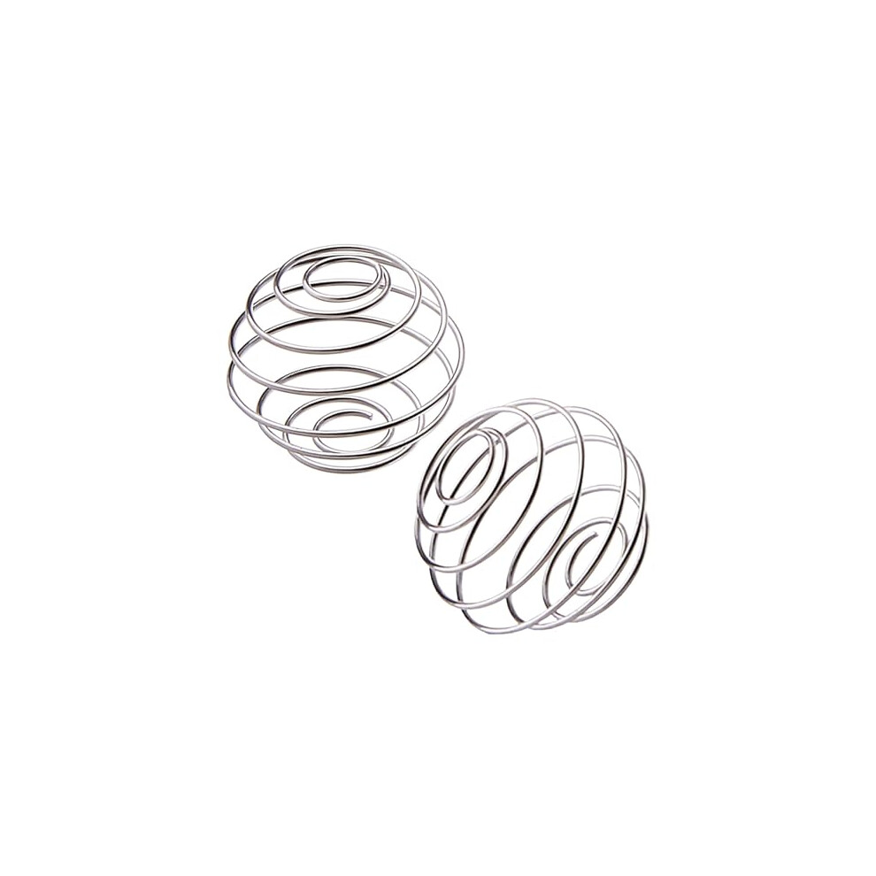 Luckious Stainless Steel Bottle Mixer Ball - Blender Whisk Protein Shaker Ball By Pure Source Nutrition, 2208-1A