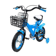 CUMELLIIR 12 inch Bike with Stabilisers, Children Bicycle Beginner Bike with Training Wheels and Water Bottle, Kids Bike Girls Boys Age 5-8(Blue)