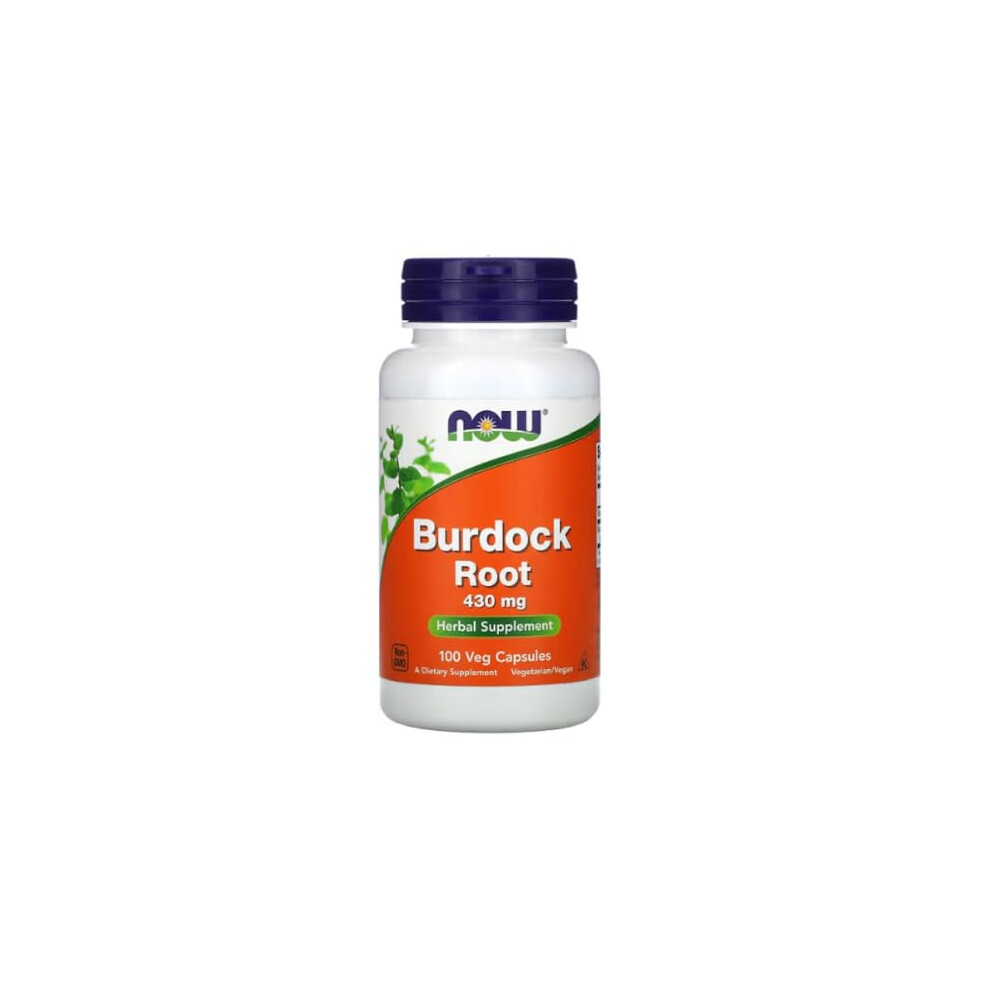 Nowfoods Now Foods Â Burdock Root | Detoxification And Immune Support Â 430Mg, 100 Capsules