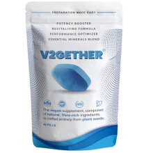 40 Blue Tablets for Men – Fast Acting Natural Supplement for High Stamina & Performance – Powerful Herbal Pills for Enhanced Energy & Vitality