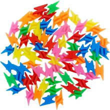 72Pcs Colorful Bike Spoke Beads Mixed Color Small Bike Wheel Spoke Decorations,Bike Components and Parts Wheel Spokes Decorations for Bike