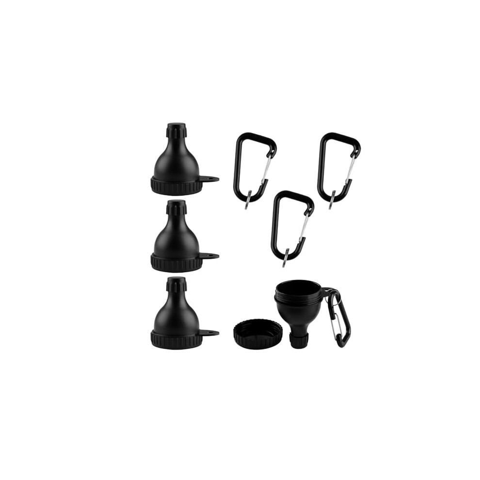 Tabanzhe 3 Pcs Protein Powder Container To Go,2 In 1 Portable Travel Supplement Funnel Shaped Storage Holder With Keychain,50Ml Protein Powder Pots
