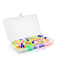 Lotsdonxia 108 Pieces Multicoloured Bike Spoke Beads - Bright Plastic Clip-On Wheel Decorations for Adults, Easy Installation
