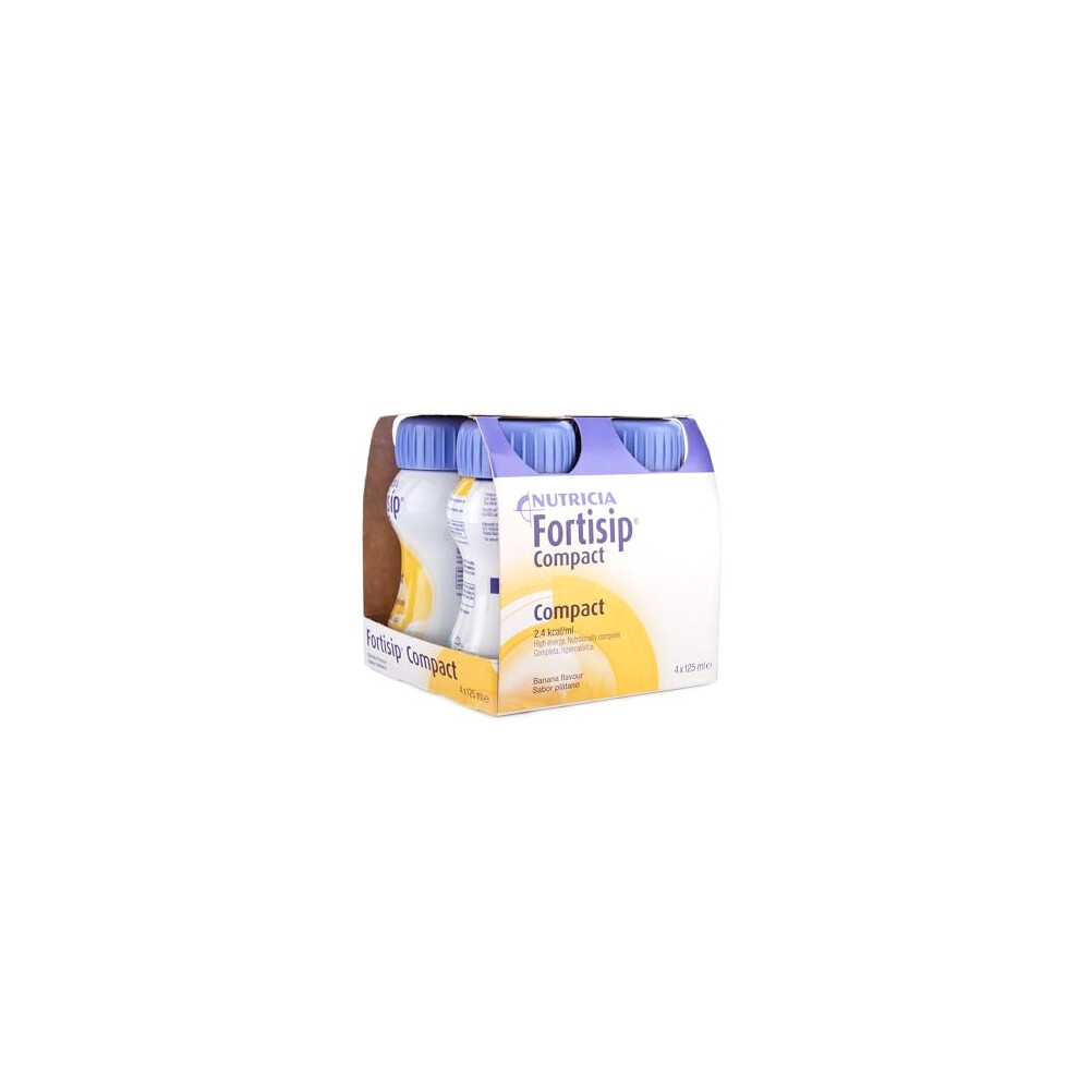 Fortisip Compact Banana 125Ml X 4