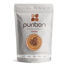 Purition Chocolate – High Protein Wholefood Shake | 500g Natural Meal Replacement with Whey Protein for Keto Diet, Weight Loss & Healthy Breakfasts