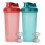 Mr. Pen- Bottiglie Shaker per Proteine, 28 oz, 2 Pezzi, Blu Chiaro & Rosso 1
