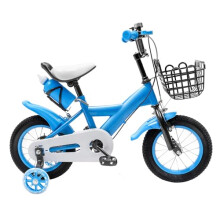 JJsdwin Children's Bicycle, 12'' Kids Bike with Water Bottle Holder, Beginner Bikes for 2-4 Years Old Boys and Girls, Max Bearing Capacity 80kg | Blue