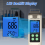 Medidor de temperatura, pH, ORP, H2 e hidrógeno (-400) 5