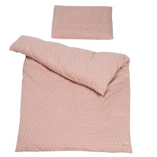 roba Organic 2-Piece Bed Linen 'Lil Planet' Pink/Mauve 100 x 135 cm Jersey GOTS Certified