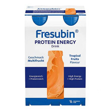 Fresenius Kabi FRESUBIN Protein Energy Drink Multi Fruit Drinks Flask 4 X 200 ml Pack of 1 x 1 Kg
