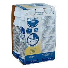 Fresenius Kabi FRESUBIN 2 KCAL Drink Vanilla Water Bottle, 200 ML, 1er Pack (1 x 2.75 kg x 4)