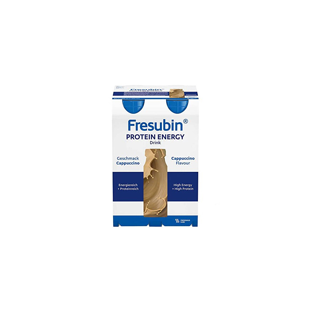 Fresenius Kabi Fresubin Protein Energy Drink Cappucc. Bottle, 4 X 200 Ml Pack Of 1 X 1 Kg
