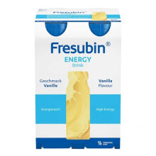 Fresenius Kabi FRESUBIN Energy Drink Vanilla Water Bottle, 200 ML, 1er Pack (1 x 2.75 kg x 4)