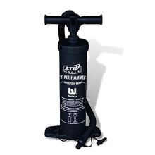 Bestway 2000CCM Double Action Floor Pump for Inflatable Pool with Exhaust Valve and 3 Adapters, 12.0 cm