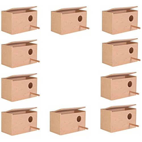 Trixie TRIXIE SMALL BUDGIE BIRD CAGE AVIARY NEST NESTING BREEDING BOX BULK x 10 (5630)