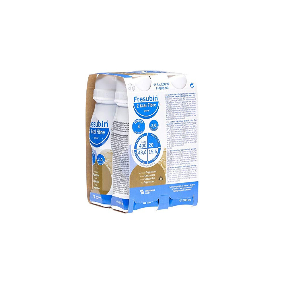 Fresenius Fresubin Energy Fibre Cappuccino 200Ml X 4