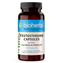 Men’s Vitality Complex – 100 Capsules by BIOHERBA | with Maca, Tribulus & Ginseng for Energy, Muscle Function & Hormonal Balance