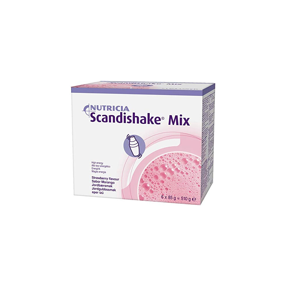 Nutricia Scandishake Mix Strawberry Uk (6X85g)