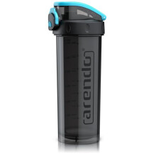 arendo Protein Shaker Bottle, BPA-Free with Mixball, 800ml, Leakproof, Perfect for Mixing Powdered Shakes pre Workout, Premium Shaker for Protein