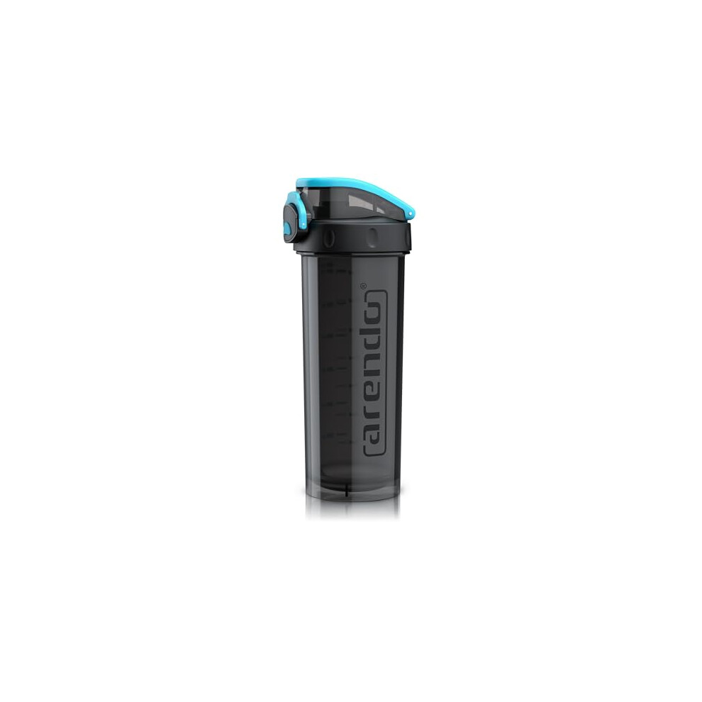 Arendo Protein Shaker Bottle, Bpa-Free With Mixball, 800Ml, Leakproof, Perfect For Mixing Powdered Shakes Pre Workout, Premium Shaker For Protein