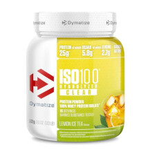 Dymatize ISO 100 Hydrolized Clear Lemon Ice Tea 512g Whey Protein Powder