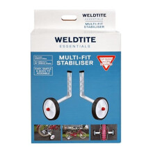 WELDTITE Essentials Adie Multi-Fit Stabiliser for Childrens Bikes, Fits Most Kids Bicycles, Compatable with 12" Up To 20" Wheels - 1 Pair