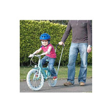 Green Gates Balance Buddy Kids Bike Parent Stabilizer Training Aid Safety Grab Handle Pole For Kids Bikes Adjustable