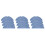 12Pcs Vacuum Mop Replacement Pads for  T7 T7  S7 Reusable Floor Expert Wet Replacement Microfiber Soft Pad 1