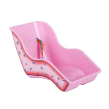 Ammaco Girls Bike Rear Dolly Seat/Dolly Carrier with Bracket Pink