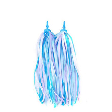 Kid's Rainbow Bike Streamers For Girls Boys, 2 PCS Childrens Baby's Colorful Handlebar Bicycle Grips Tassel Ribbons,Carrier Accessories Easy Attach To