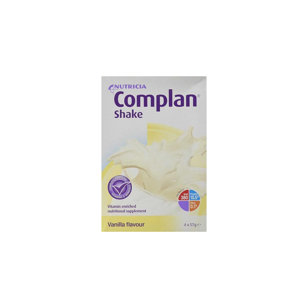 Complan Shake Flavoured Shakes Vanilla 57G 4