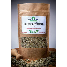 Coltsfoot Tea Pure Loose Leaves - Lungs Detox Cough Relief - Tussilago - Herbal Remedies by J. - Podbial lisc