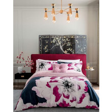 Ted Baker Inky Bloom Cover Set Navy