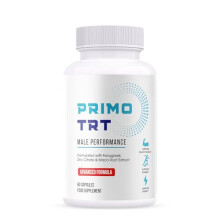 Primo TRT Capsules - Advanced Performance Blend Supplement - Maximum Strength to Support Overall Health/Wellness - All Natural Ingredients
