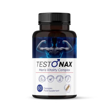 TESTONAX Men's Vitality Complex 60 Capsules Natural Ingredients Vegan Friendly Formula