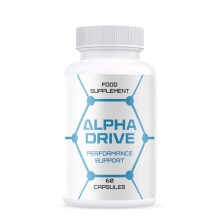 Alpha Drive Performance Support - 60 Capsules - Advanced Formula - Non GMO - Vitality Support/Energy Support Food Supplement