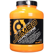 Scitec Nutrition Jumbo Hardcore, Protein Drink Powder with 7 carbohydrates, 3060 g, Brittle-White-Chocolate