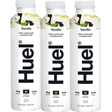 3 x 500ml Vegan Vanilla Fruit Drink Natural Smoothie Meal Vitamins Minerals Low Sugar Protein Juice