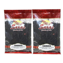 Saras Tukmaria (Basil Seeds) 100g (Pack of 2) | Superfood for Weight Management, Detox & Digestion | Ideal for Drinks, Desserts & Ayurvedic Use | 100%