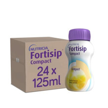 Fortisip Compact Vanilla, 125 ml Bottle, Pack of 24