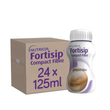 Fortisip Compact Fibre Liquid Mocha, 125ml Bottle, Pack of 24