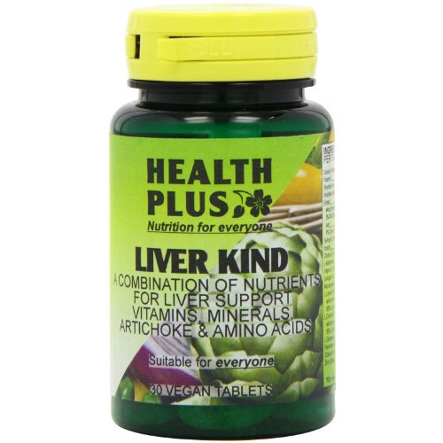 Health Plus Liver Kind One-a-day Multi Nutrient Liver Support Supplement - 30 Tablets