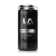 LA Muscle Norateen Black Trial - World's First Norateen Muscle Builder and Fat Burner in One, Powerful Testo Booster and Potent Weight Loss Pill,