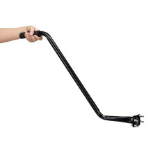 True Face Bike Handle Kids Parent Bicycle Handles Push Bar Pole Metal With Control Grip Nut Bolts Child Practical Training Safety Balance Trainer