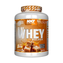 NXT Nutrition Pure Whey Deluxe 2.1kg | Whey Protein | Muscle Growth and Recovery | 70 Servings | 5g Glutamine | 5g BCAA | Salty Caramel