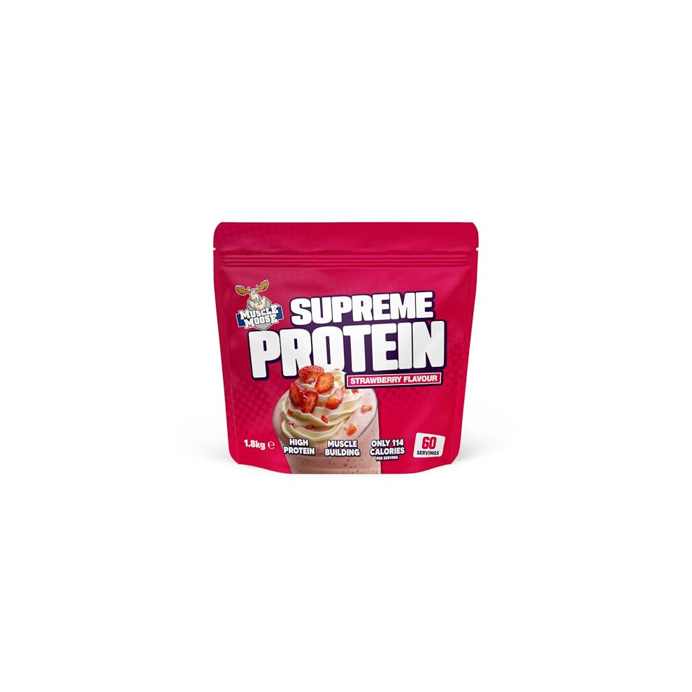 Muscle Moose Supreme Protein (1800G) Strawberry - Proteins - Protein Blend