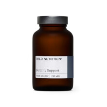 WILD NUTRITION Food Grown Fertility Support for Men | Fertility Supplements for Men to Support Optimal Testosterone, Sperm Health & Mental Resilience